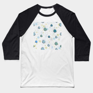 Abstract Pattern Baseball T-Shirt